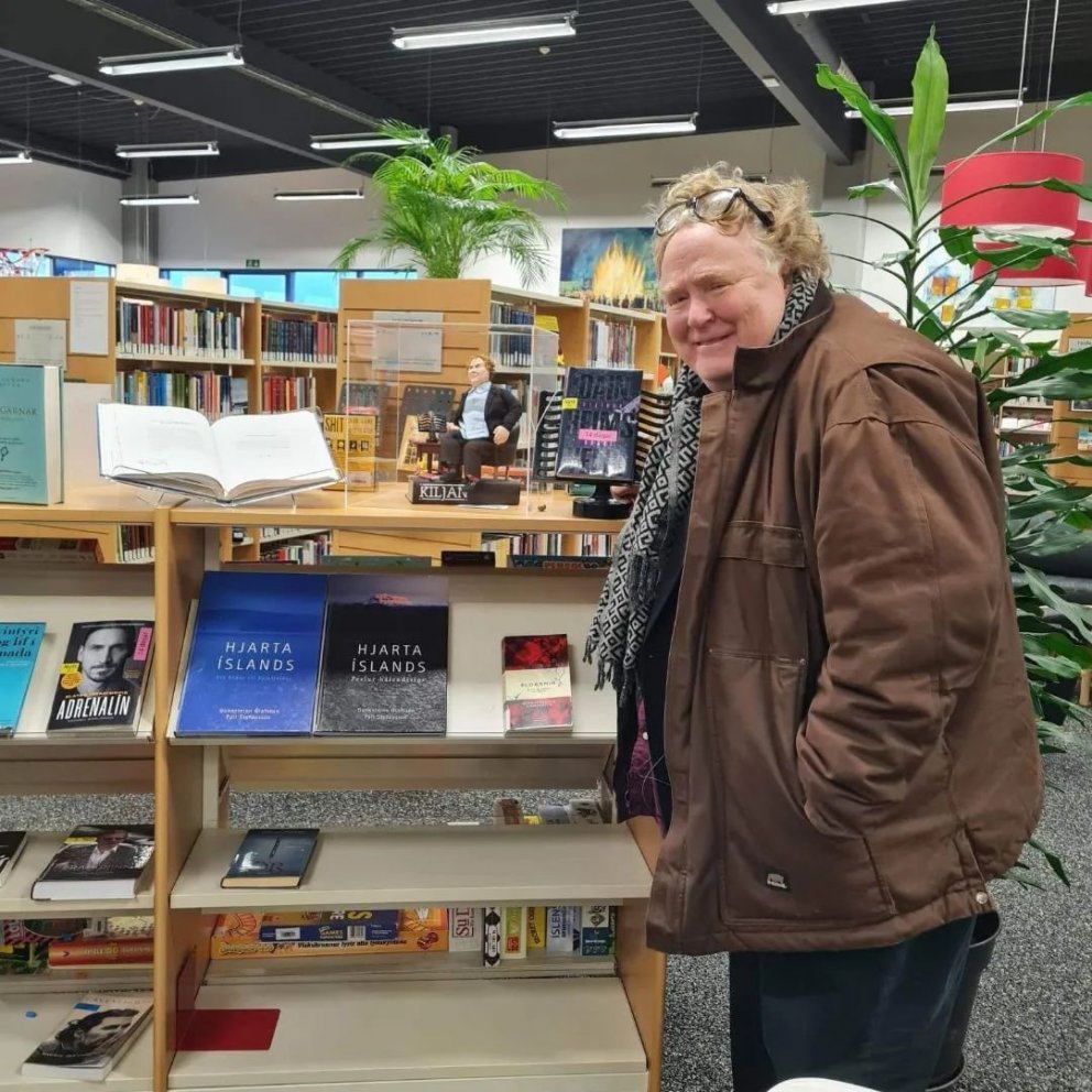 Egill Helgason í heimsókn