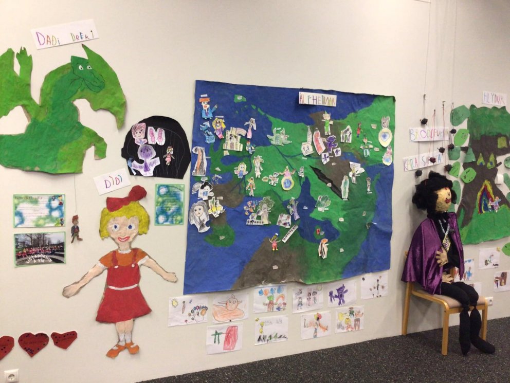 Sýning leikskólabarna