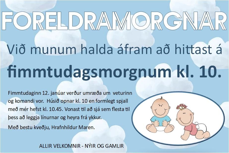 Foreldramorgnar - umræður