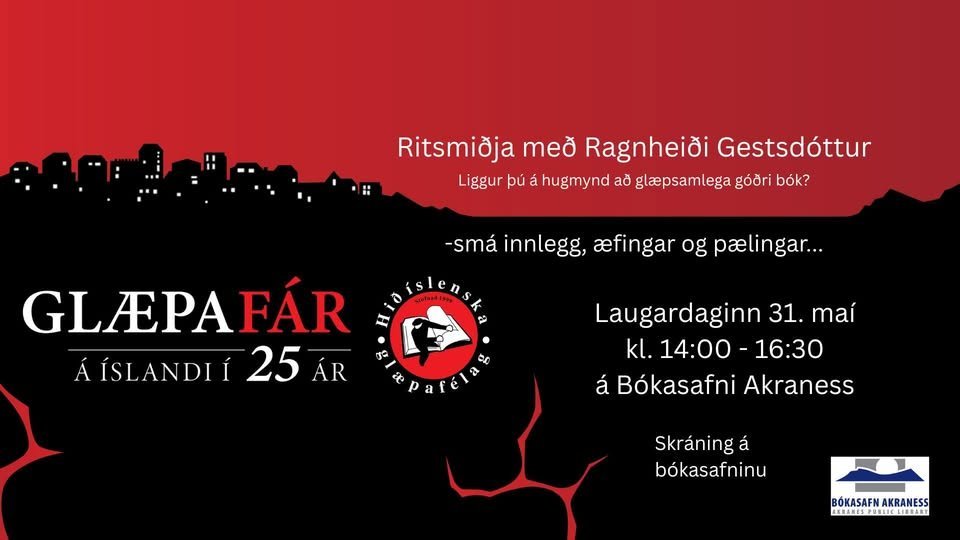 Ritsmiðja með Ragnheiði Gests