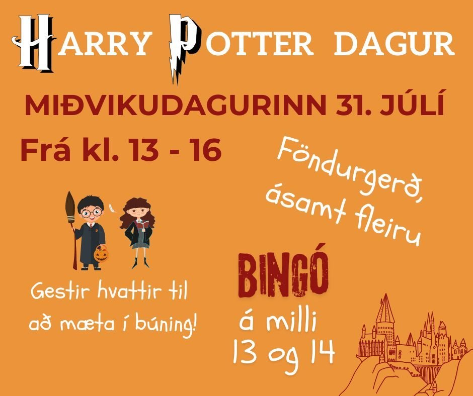 Harry Potter dagur!