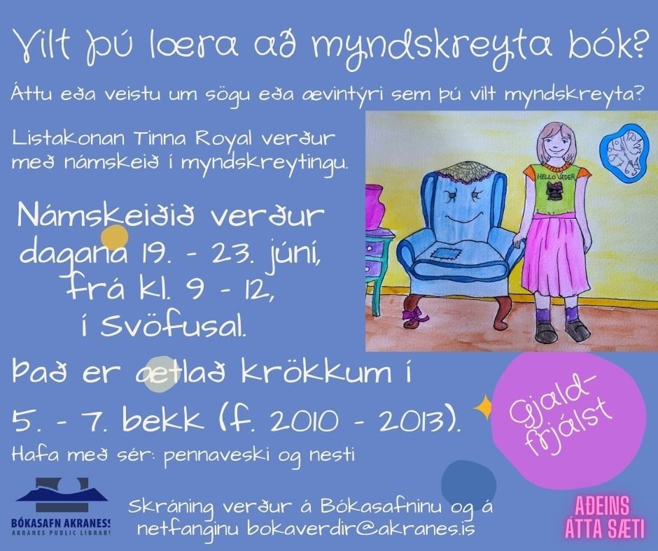 Myndskreytingarnámskeið