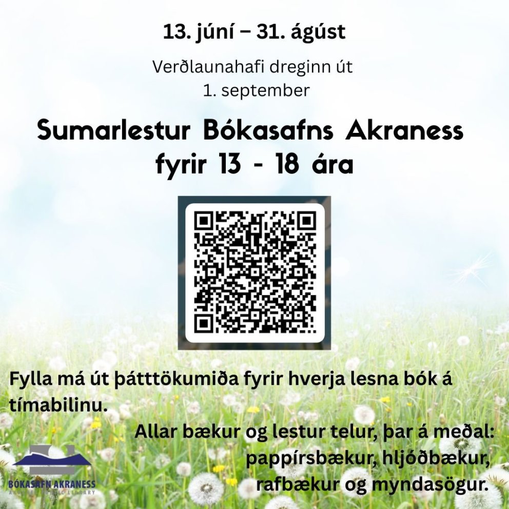 Sumarlestur fyrir ungmenni