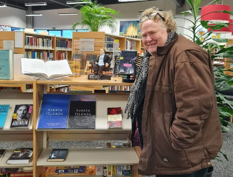 Egill Helgason í heimsókn