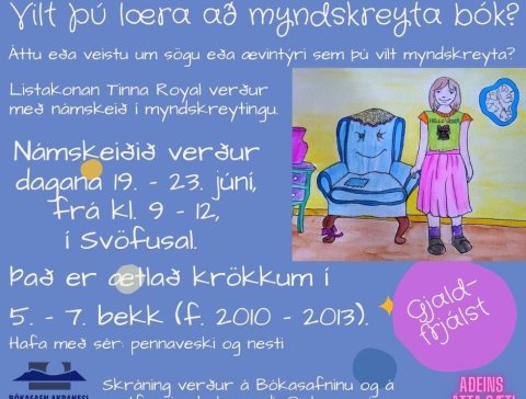 Myndskreytingarnámskeið